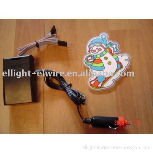 EL Car Sticker,EL light,EL sheet (100mmX95mm)